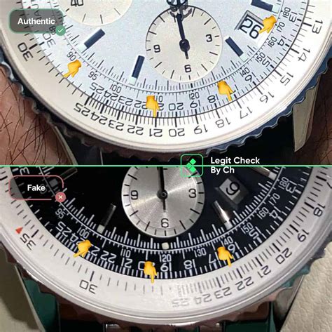 how tell difference of original or fake breitling|breitling watch authentication.